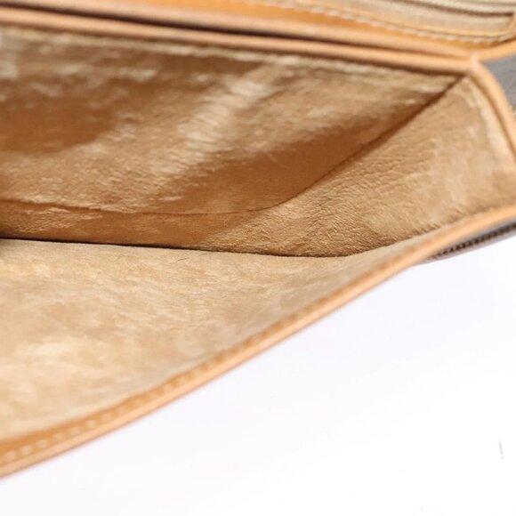 GUCCI Micro GG Supreme Shoulder Bag PVC Beige Gold - Picture 12 of 16